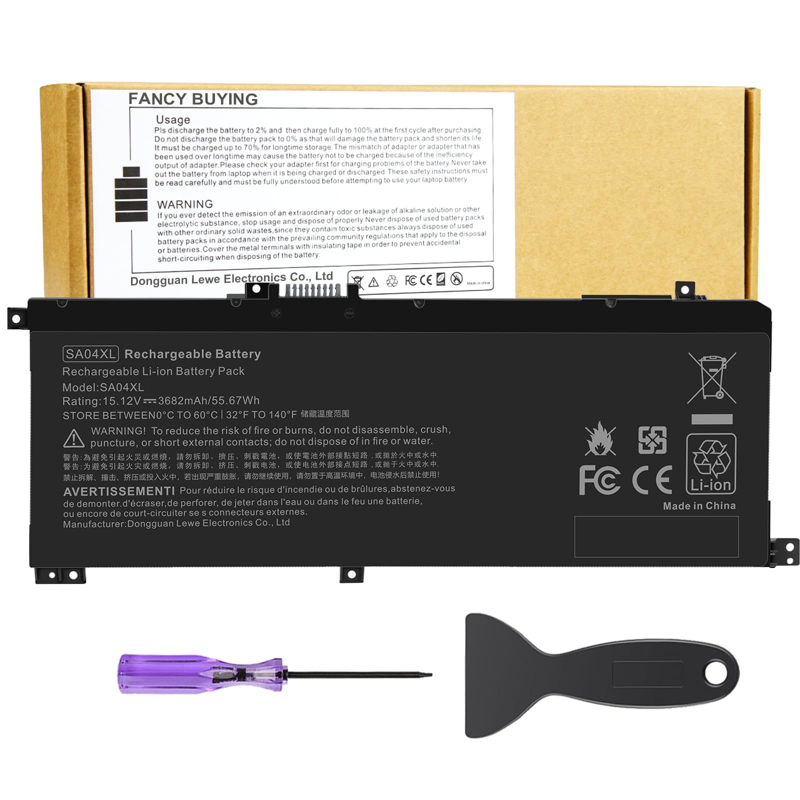 Amazon.com: SA04XL SAO4XL Battery for HP Envy X360 15m-ds0011dx